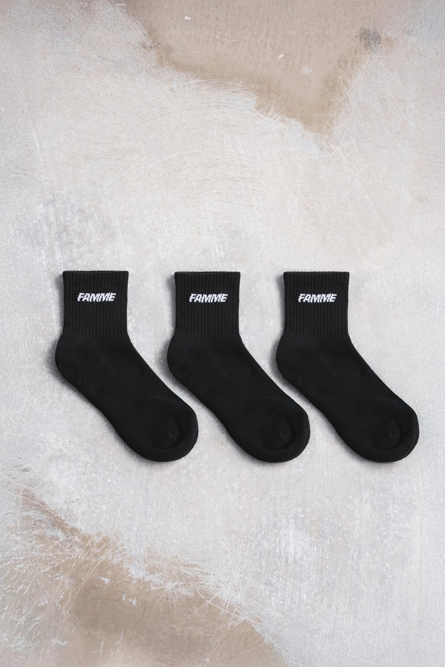 3-Pack Sky Knit Socks - for kvinde - FAMME - Socks