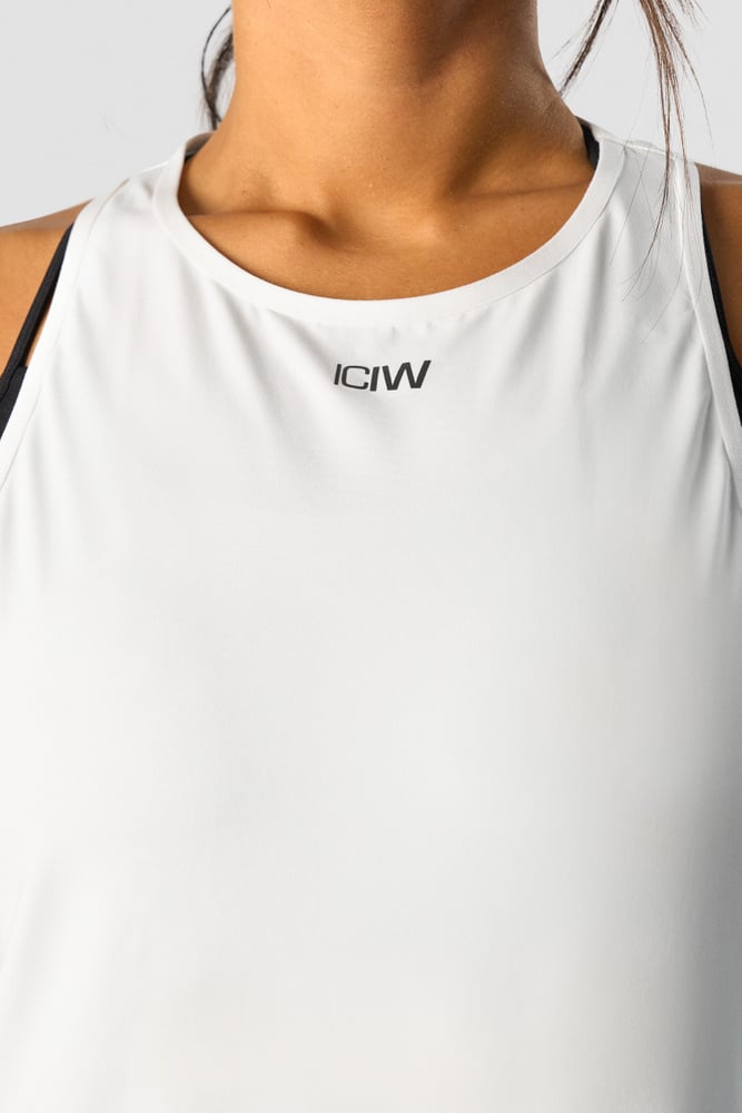 charge tank top wmn white