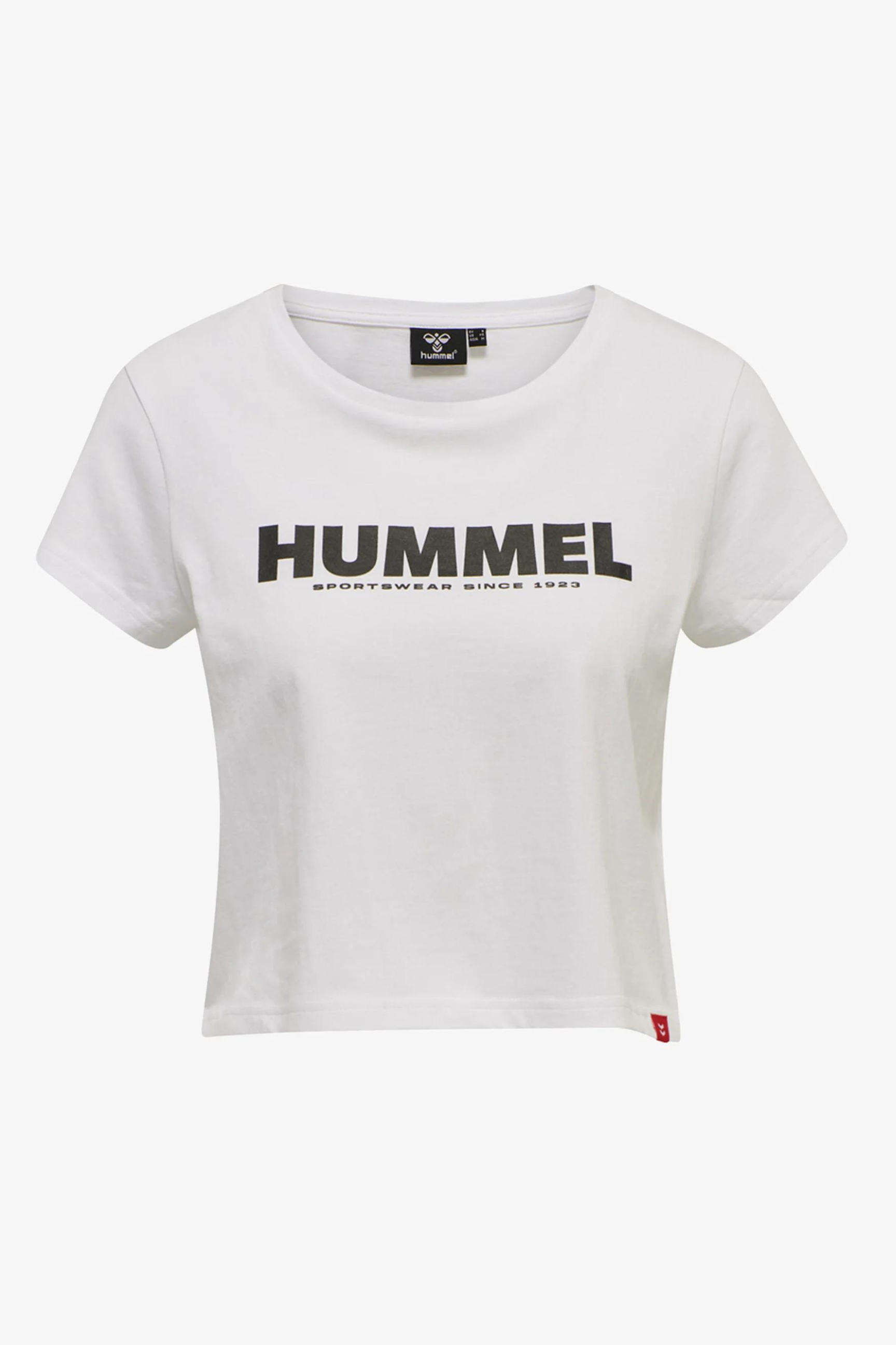 Legacy Cropped T-Shirt - white - for kvinde - HUMMEL - Toppe
