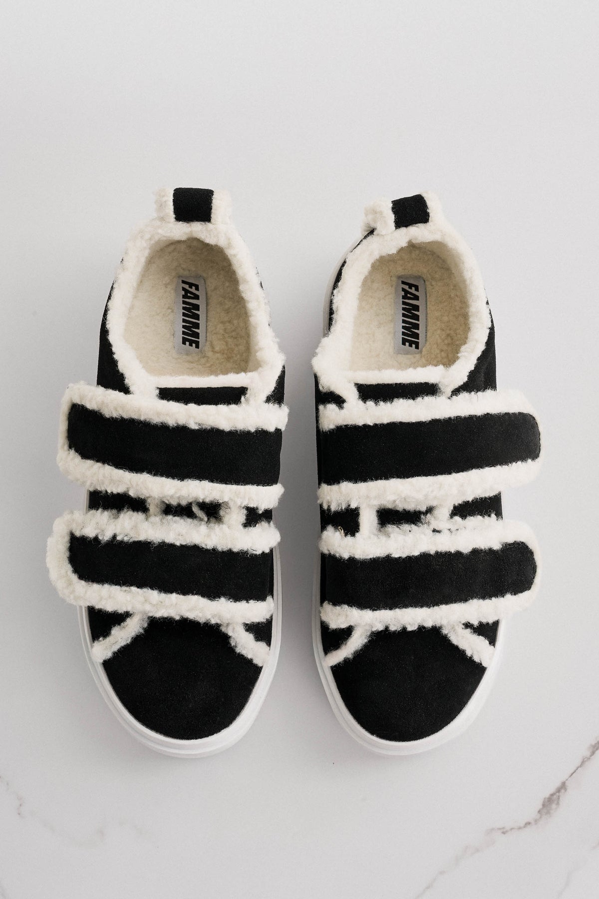 Shearling-sneakers