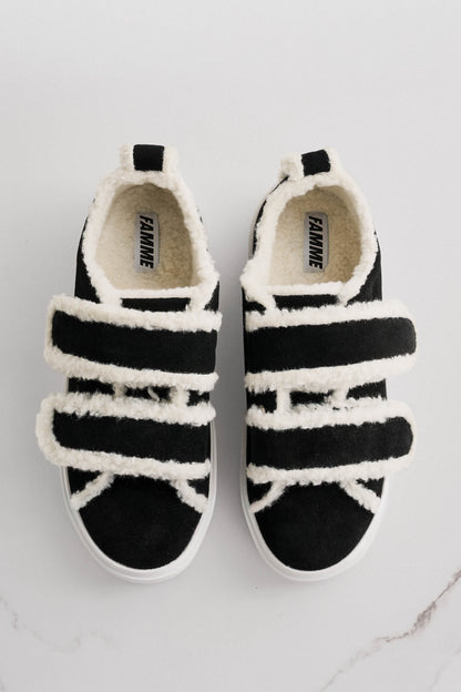 Shearling-sneakers