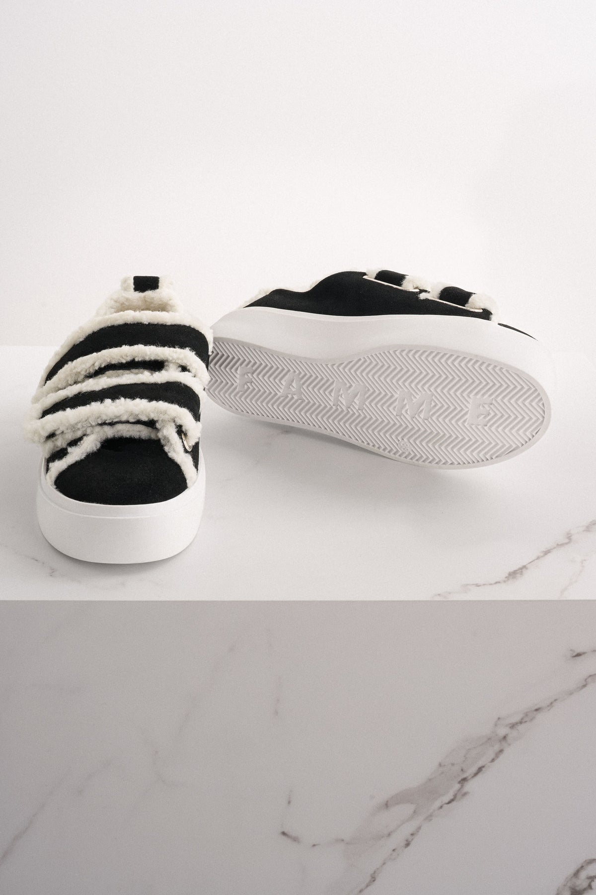 Shearling-sneakers