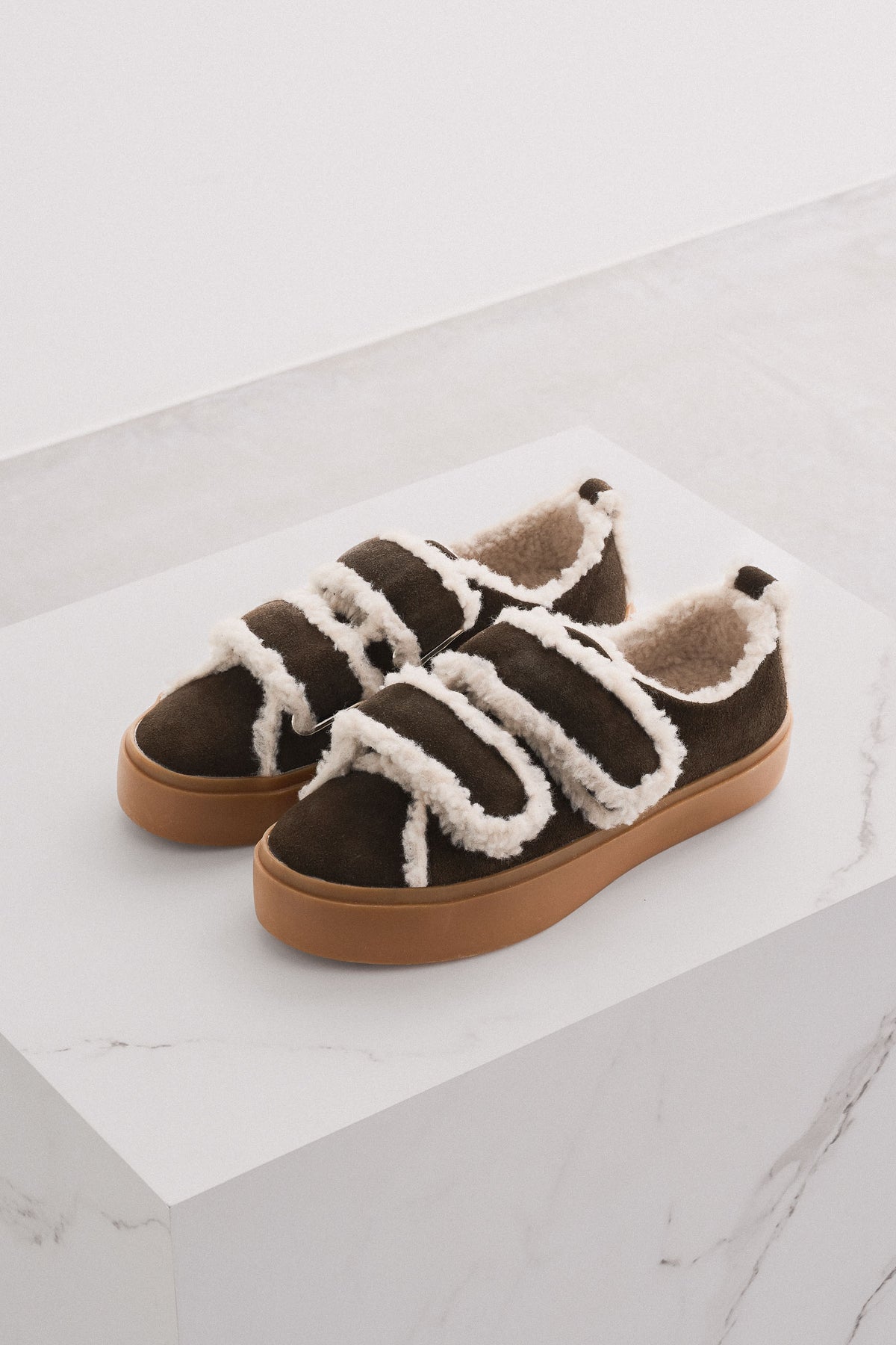 Shearling-sneakers