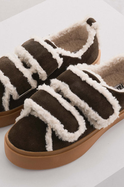Shearling-sneakers