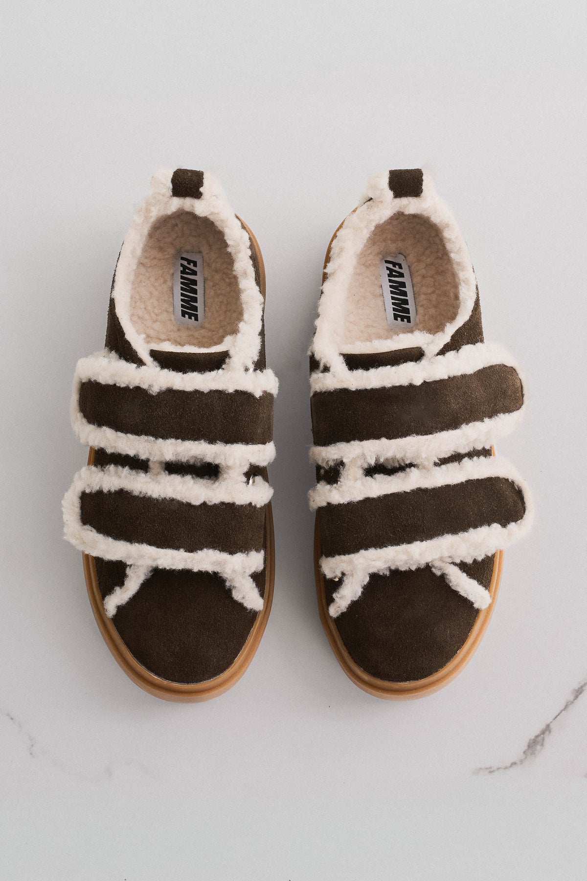 Shearling-sneakers