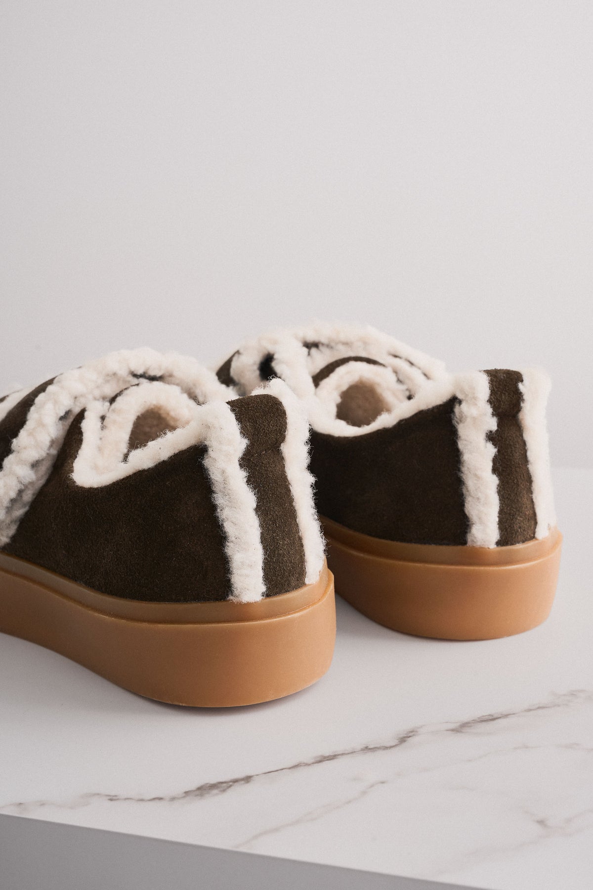 Shearling-sneakers