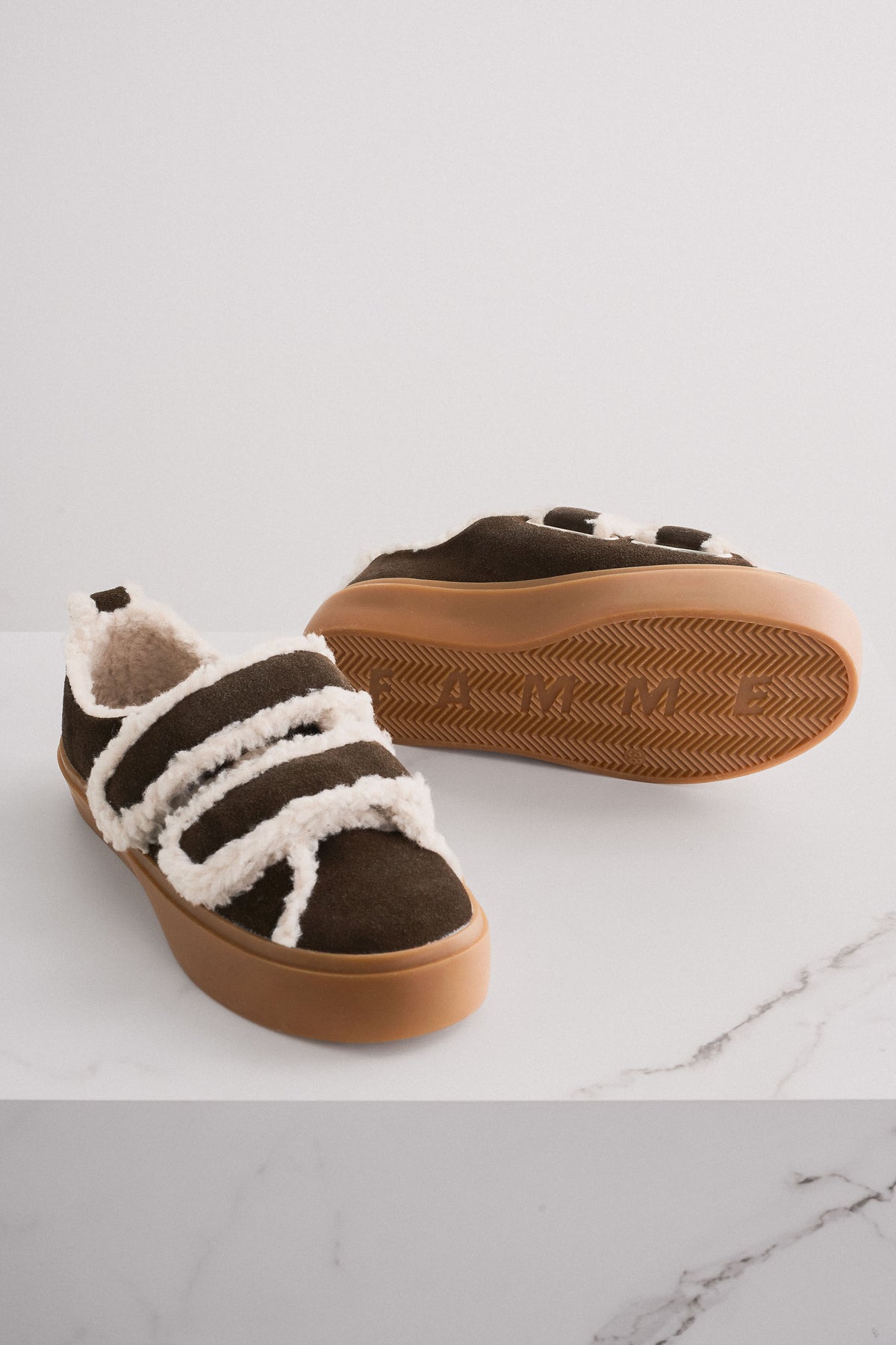 Shearling-sneakers