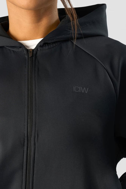 charge hoodie wmn black