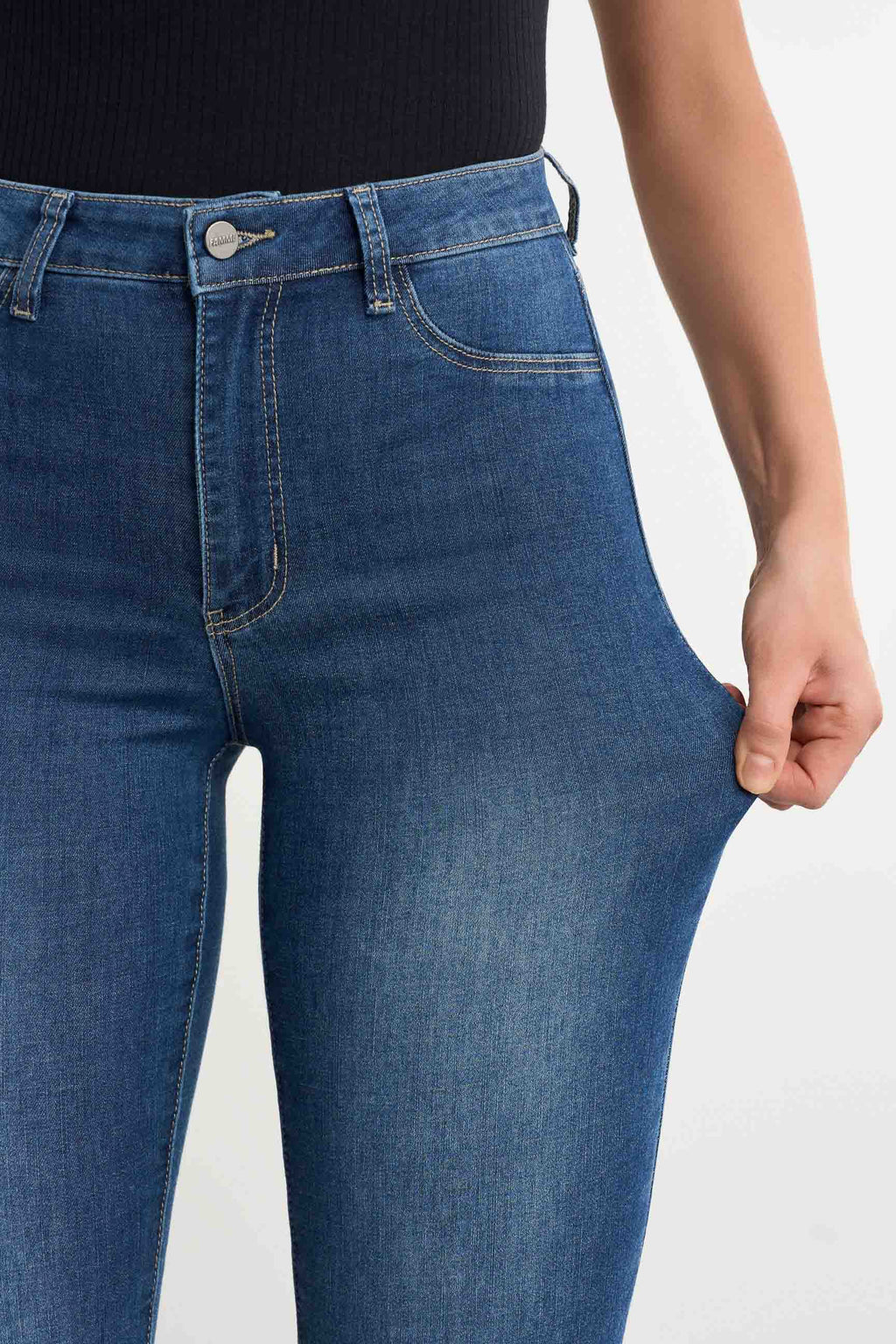 Flare Jeans V2 - for dame - Famme - Jeans