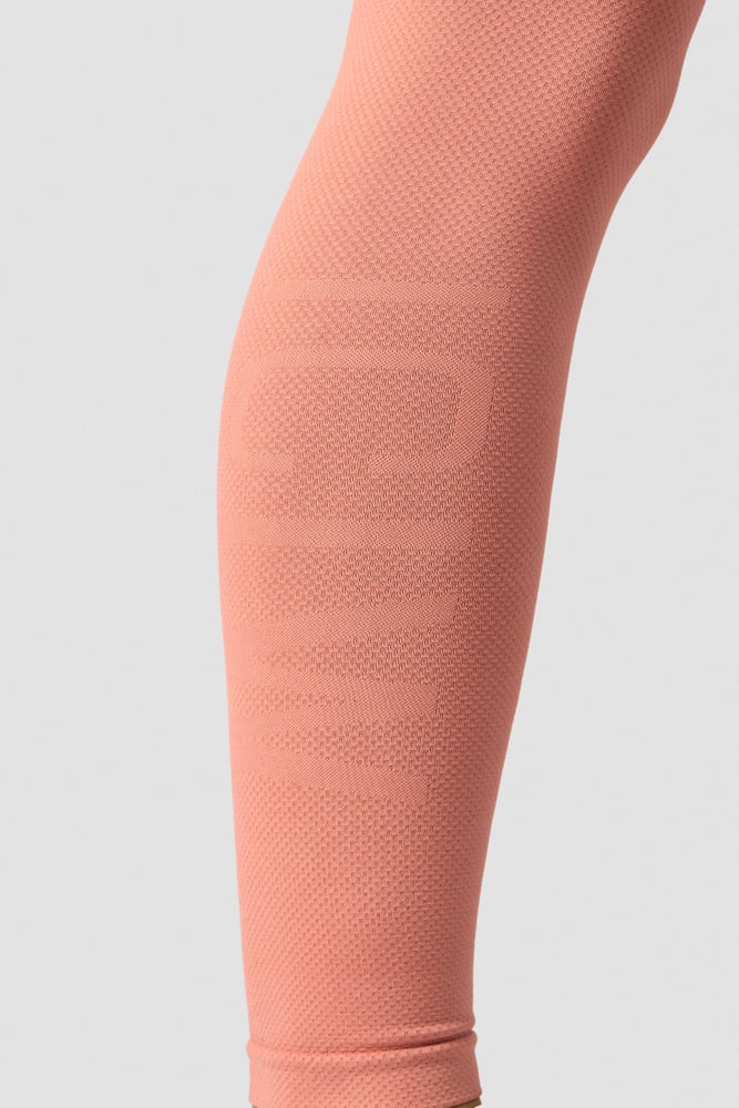 define seamless v-shape tights light rust