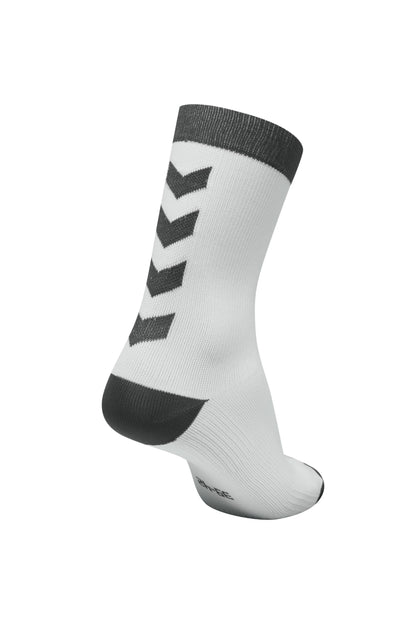 HUMMEL - Element Indoor Sport Sock 2 Pack - White/asphalt