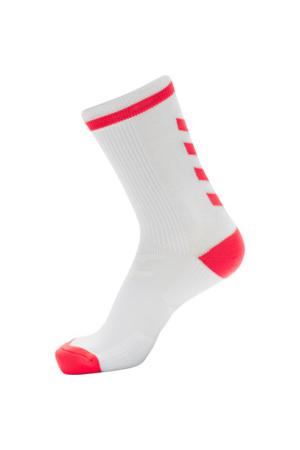 HUMMEL - Elite Indoor Sock Low - White/diva Pink