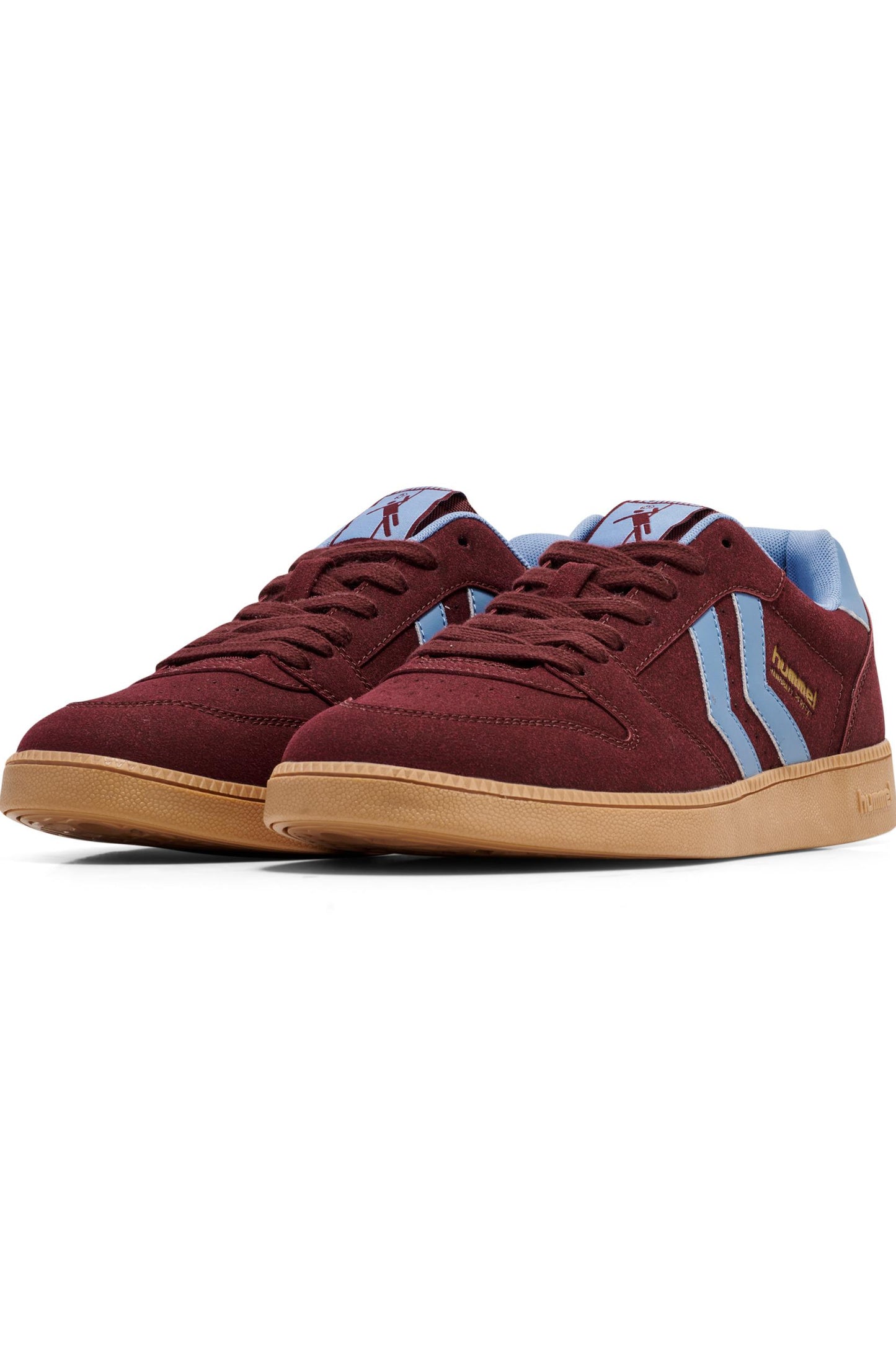 HUMMEL - Handball Perfekt Synth. Suede Shoes - Windsor Wine/faded Denim