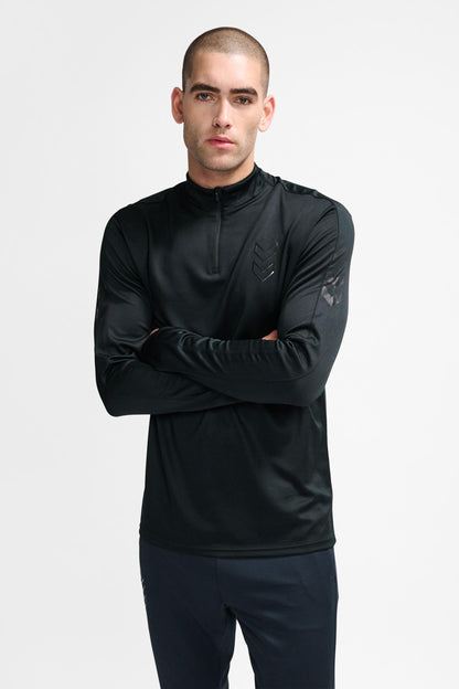 HUMMEL - Hmlactive Pl Half Zip - Black