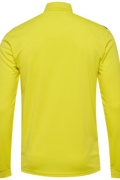 HUMMEL - Hmlauthentic Half Zip Sweat - Blazing Yellow