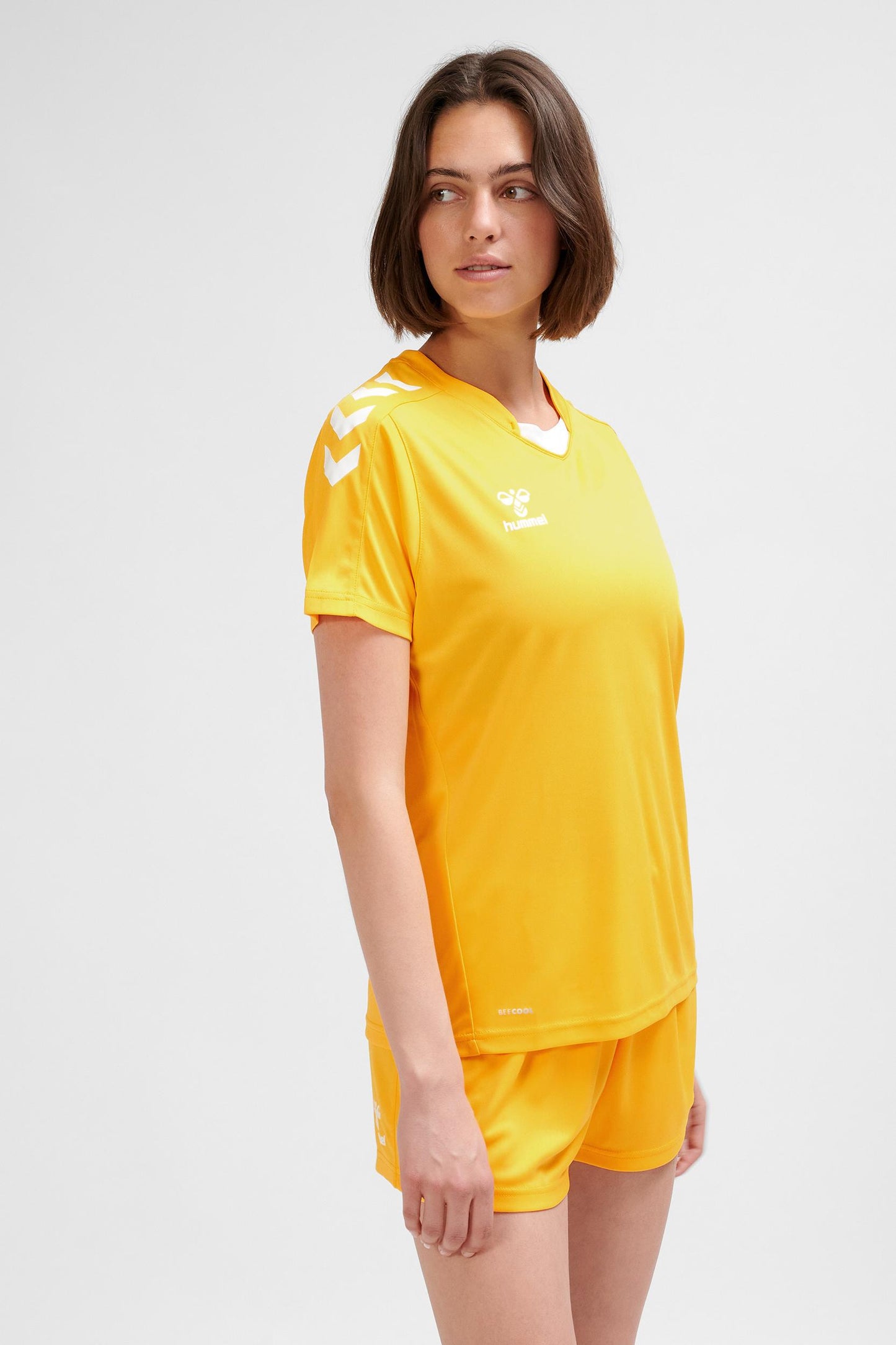 HUMMEL - Hmlcore Xk Poly Jersey S/s Woman - Sports Yellow