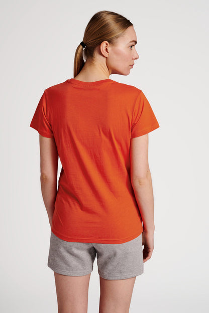 HUMMEL - Hmlgg12 T-shirt S/s Woman - Cherry Tomato