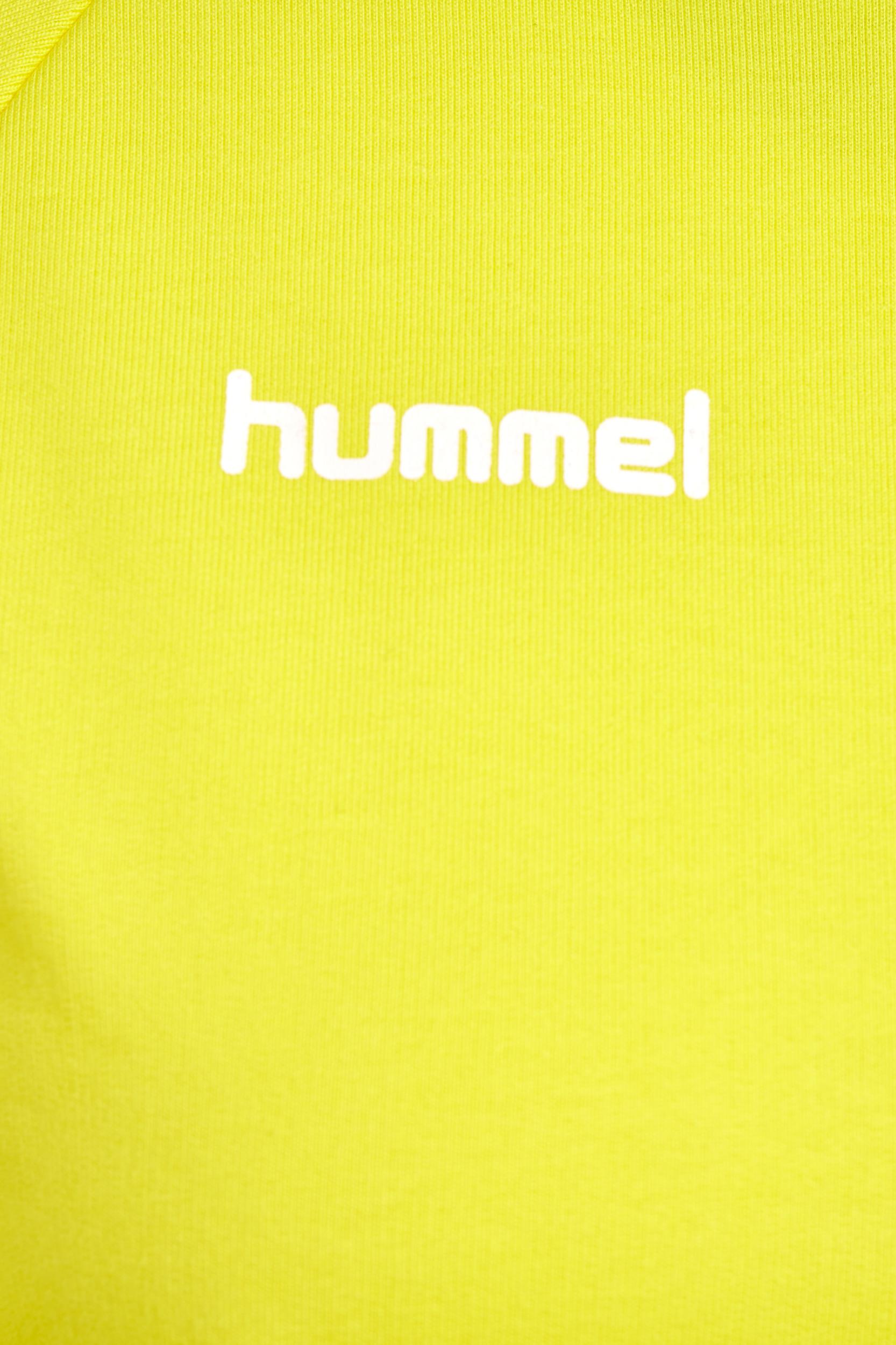 HUMMEL - Hmlgo Cotton Hoodie Woman - Blazing Yellow