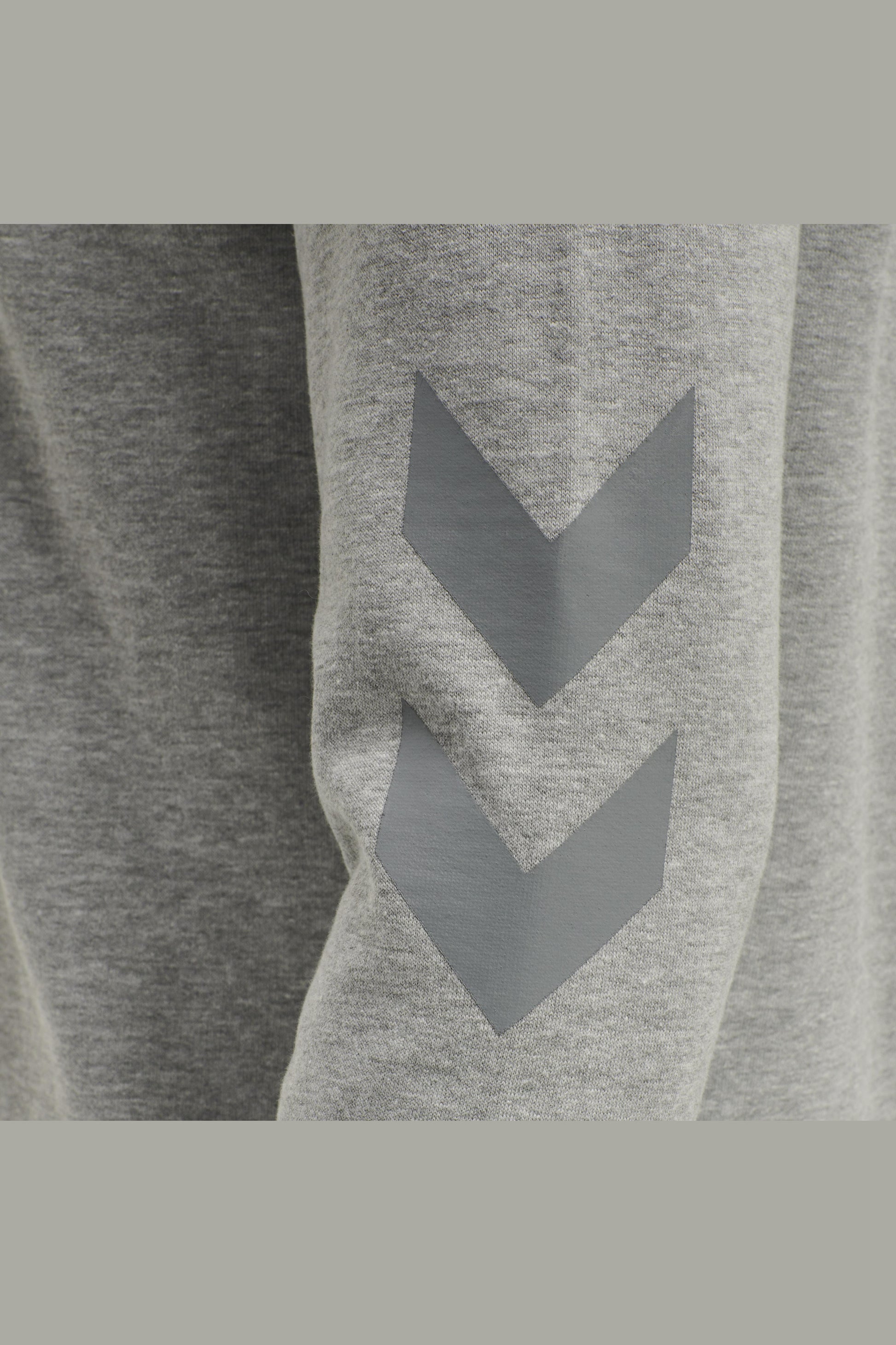 HUMMEL - Hmllegacy Logo Hoodie Plus - Grey Melange