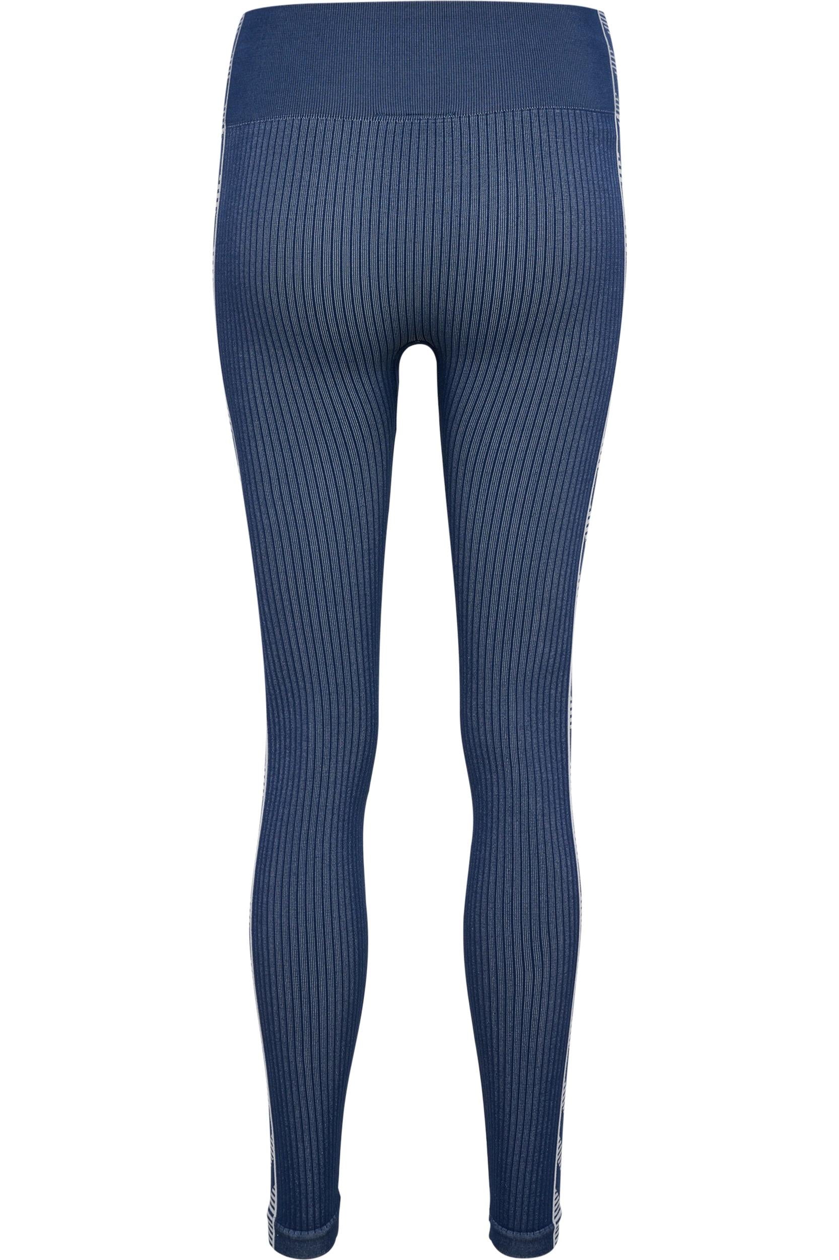 HUMMEL - Hmlmt Blaze Seamless Mw Tights - Insignia Blue