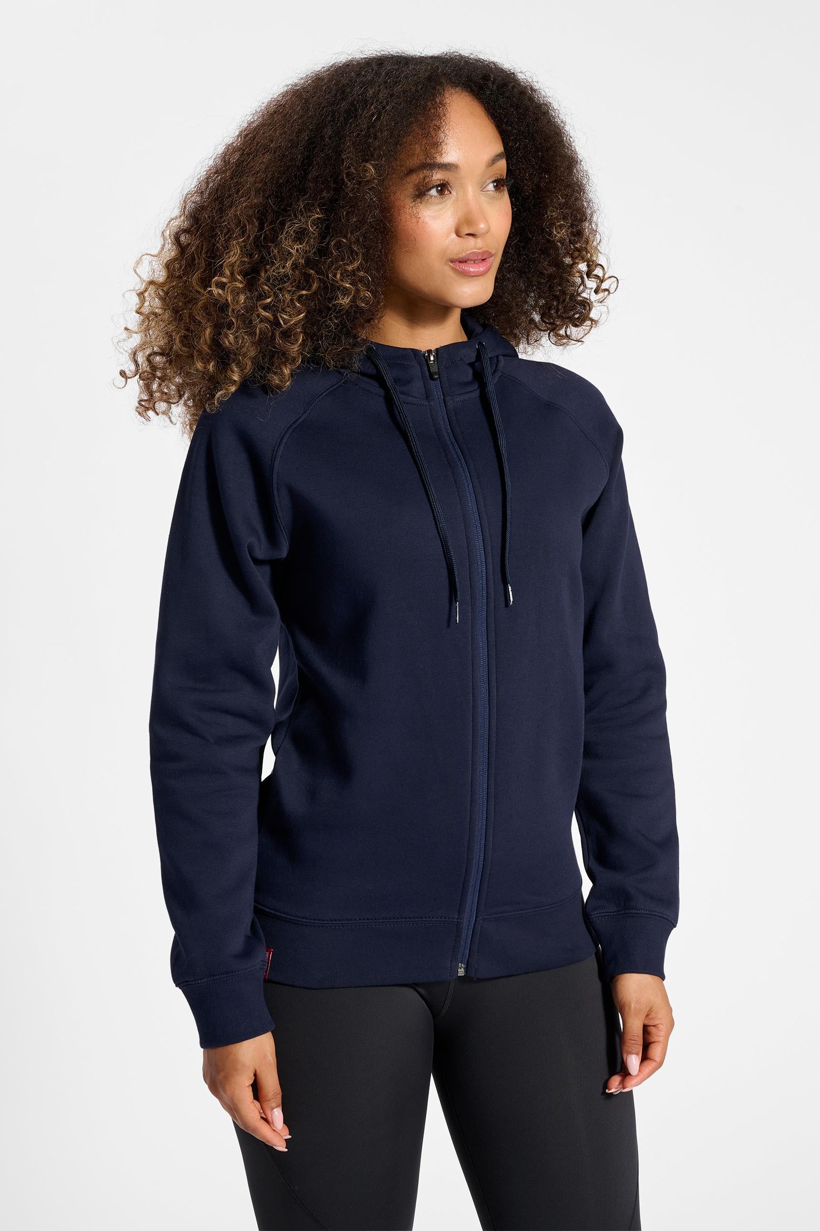 HUMMEL - Hmlred Classic Zip Hoodie Woman - Marine