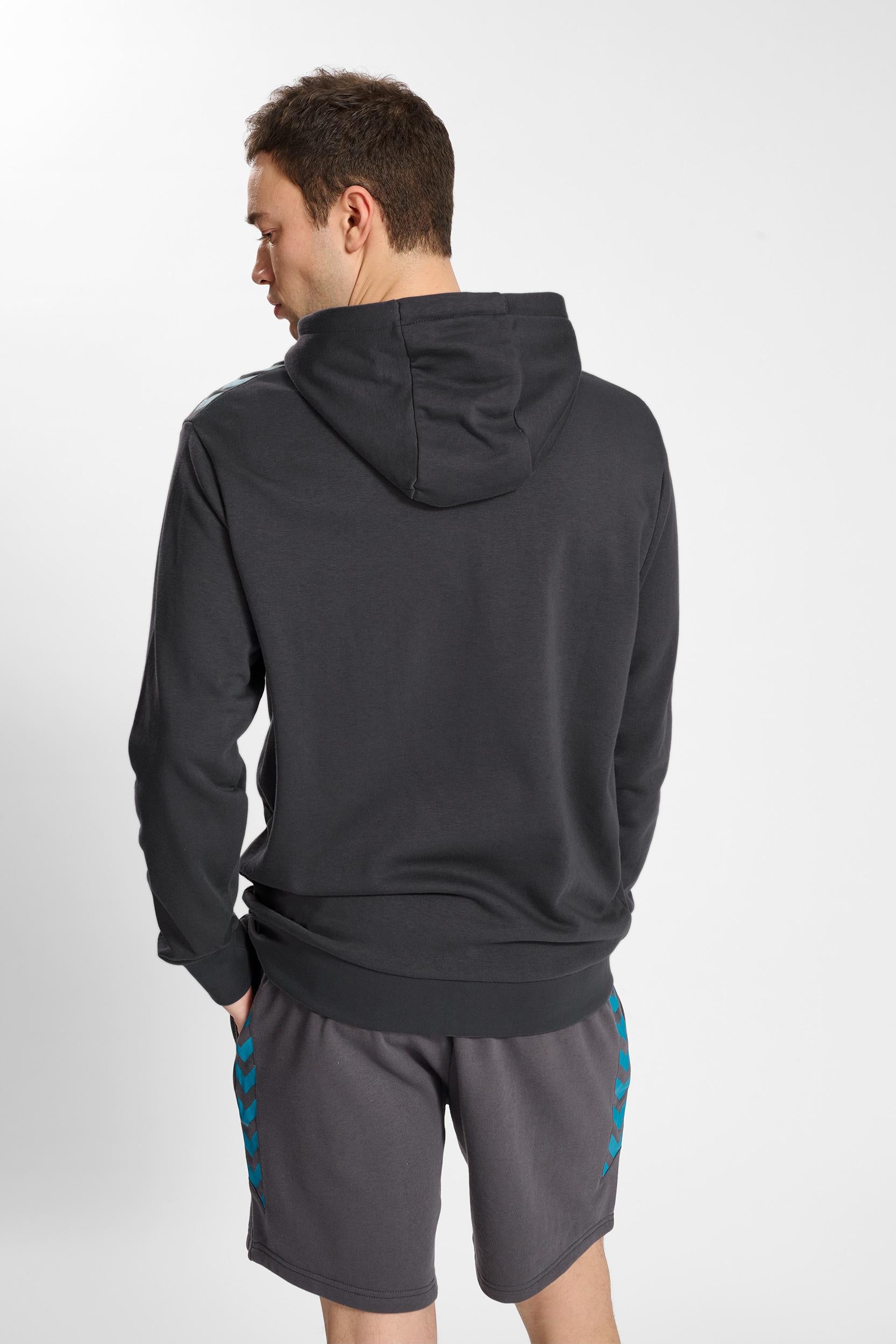 HUMMEL - Hmlstaltic Cotton Hoodie - Magnet