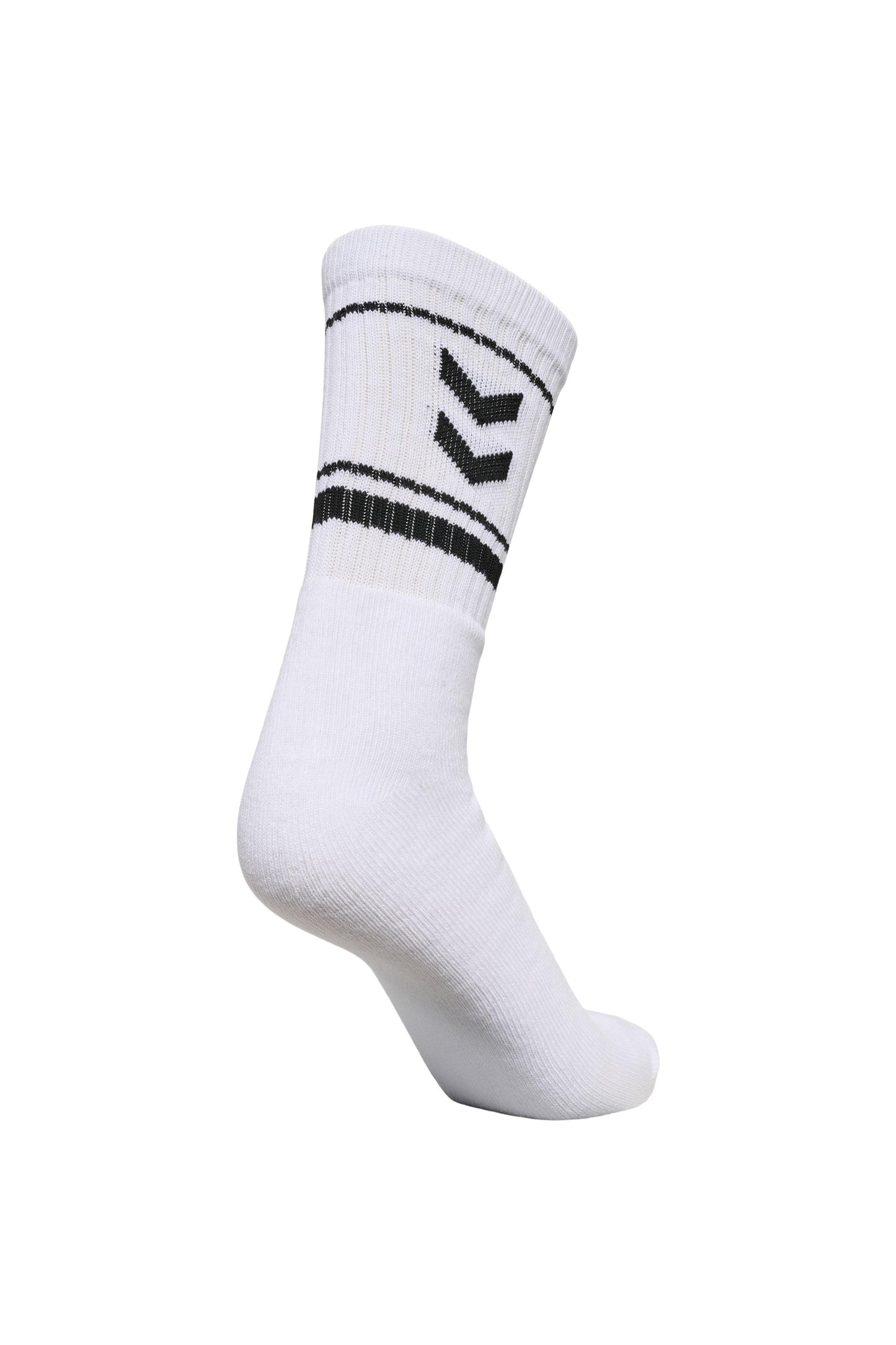 HUMMEL - Hmlstripe Crew 3-pack Socks - White