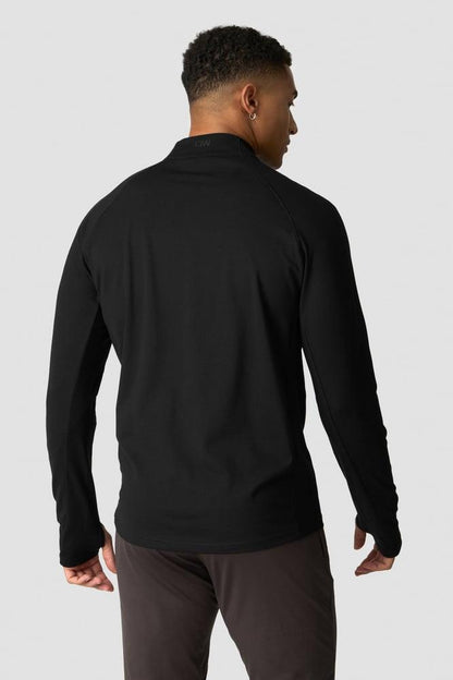 ICANIWILL - Charge Longsleeve 1/4 Zip - Black