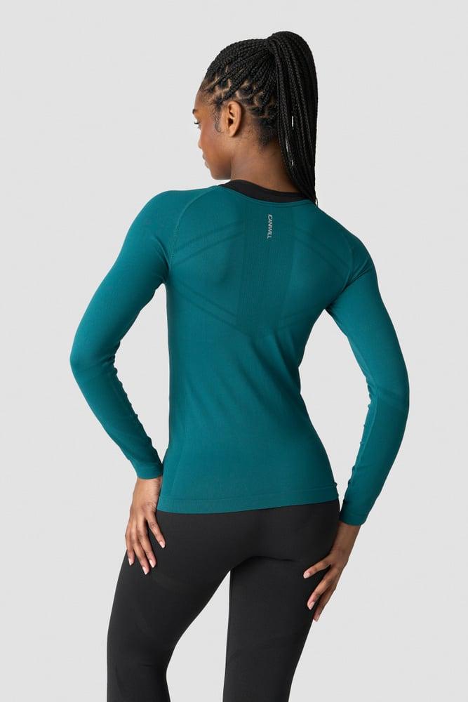 ICANIWILL - Everyday Seamless Ls - Dark Teal Green