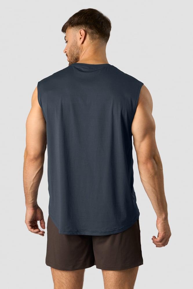 ICANIWILL - Stride Sleeveless T-shirt - Navy