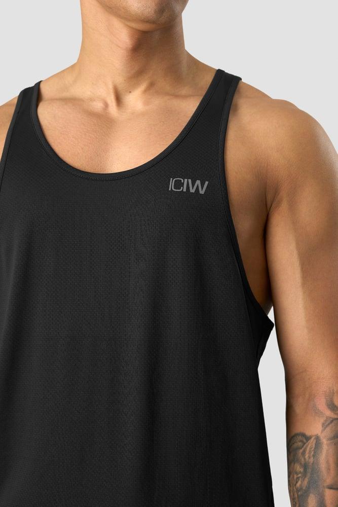 ICANIWILL - Stride Stringer Top - Black