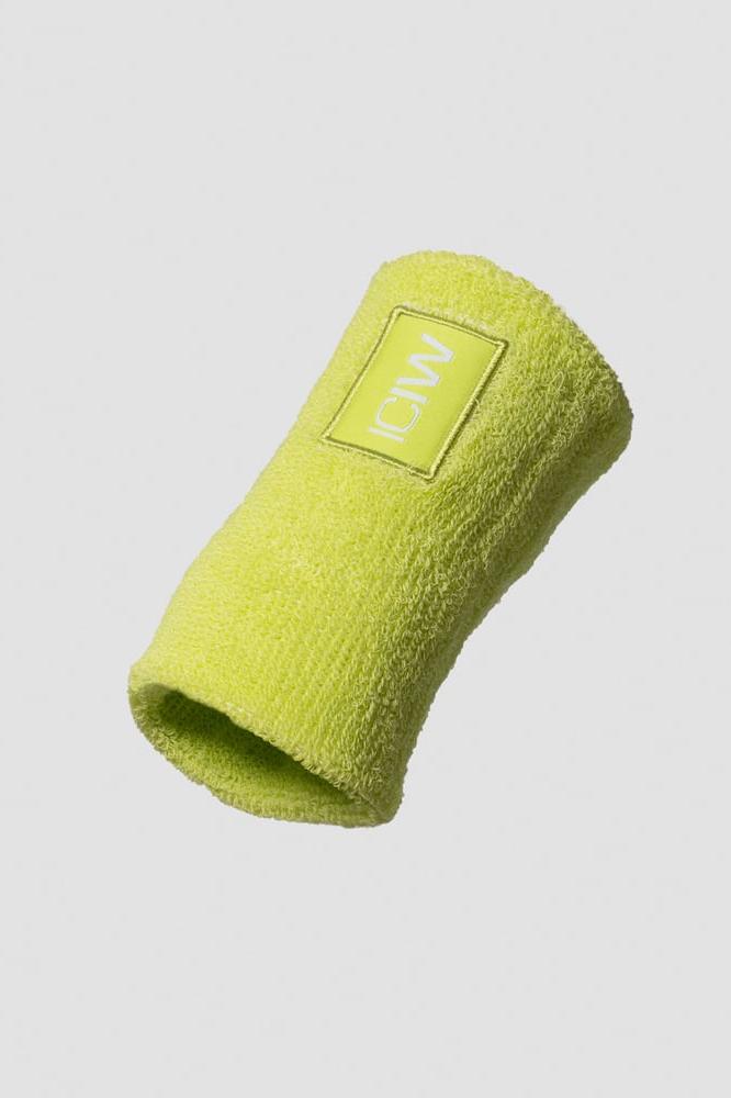 ICANIWILL - Sweatbands 2-pack - Lime