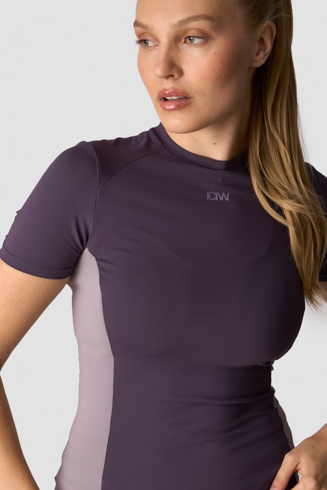 mirage t-shirt wmn dk purple