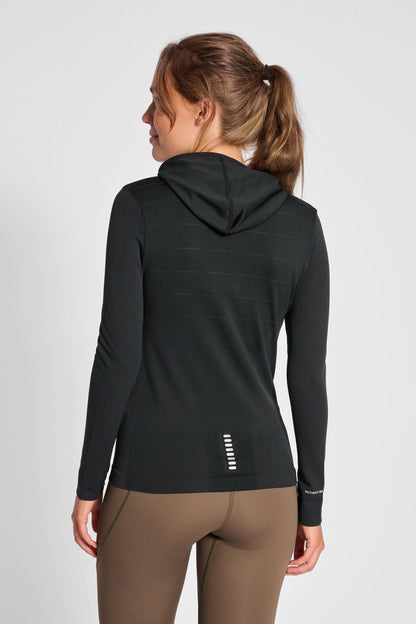 NEWLINE - Nwlcambrigde Seamless Hoodie Female - Black