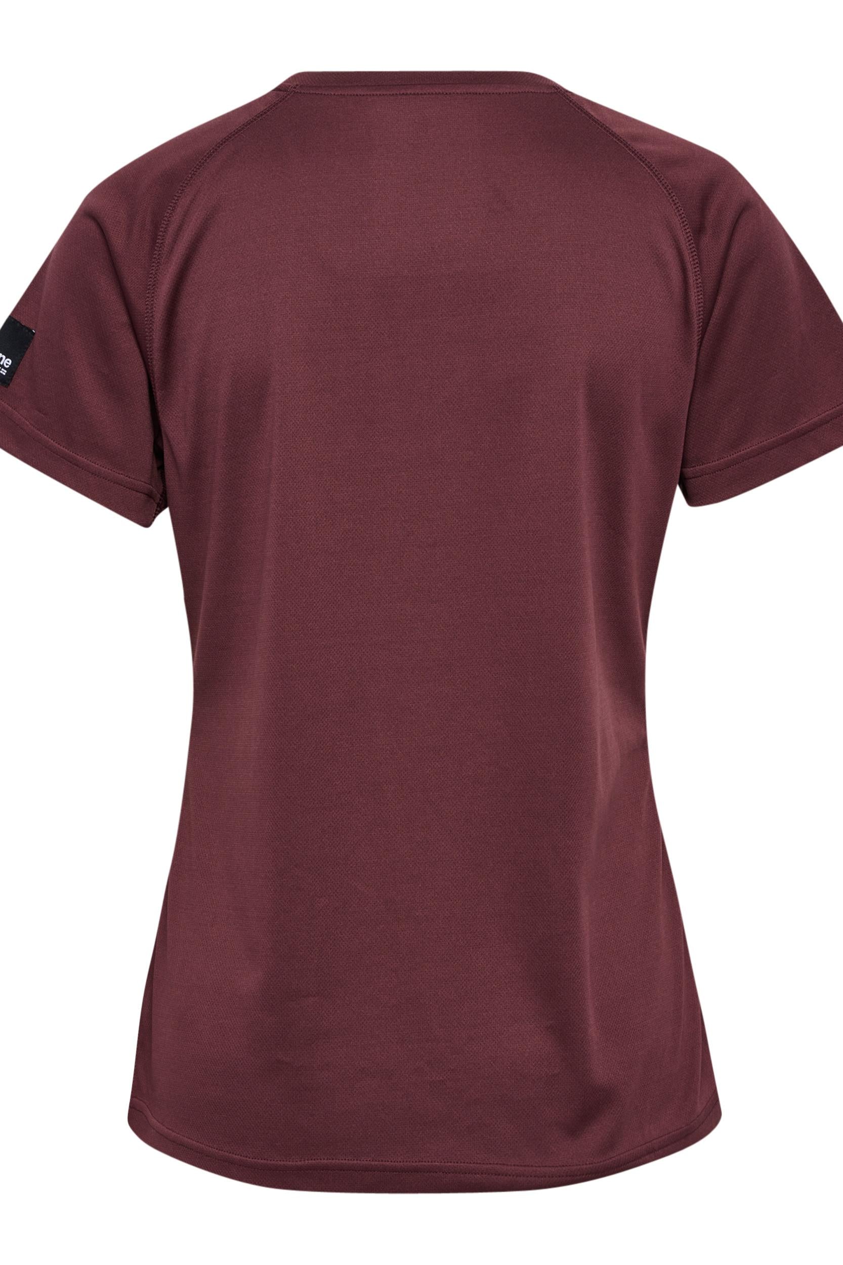 NEWLINE - Nwlcharge Mesh T-shirt W - Decadent Chocolate