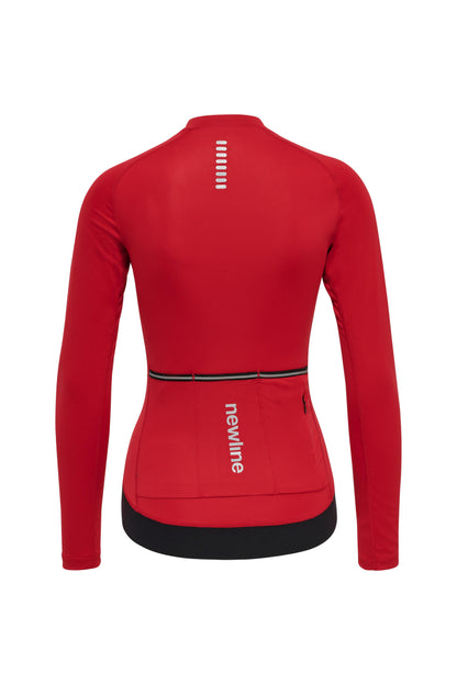 NEWLINE - Womens Core Bike L/s Jersey - Tango Red