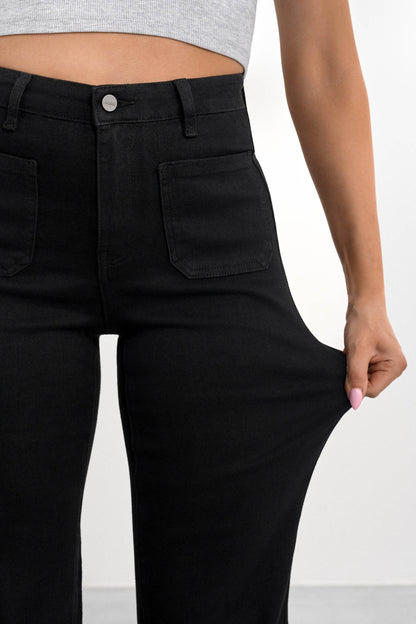 Retro utsvingt jeans