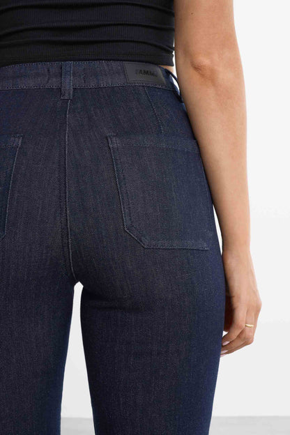 Retro utsvingt jeans