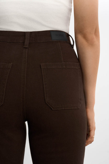 Retro utsvingt jeans