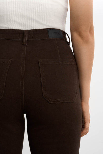Retro utsvingt jeans