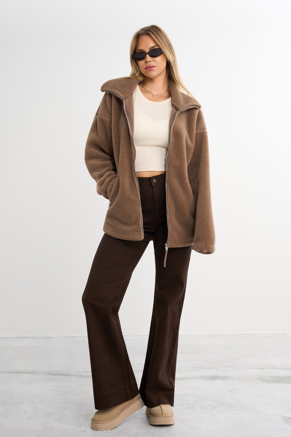 Retro utsvingt jeans
