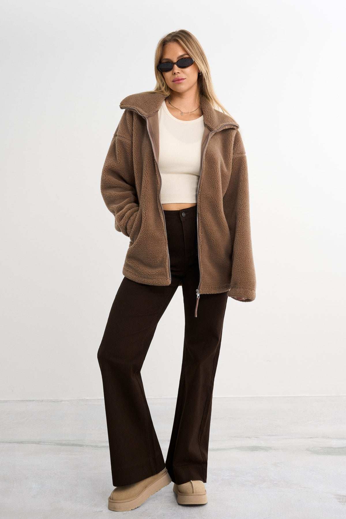 Retro utsvingt jeans