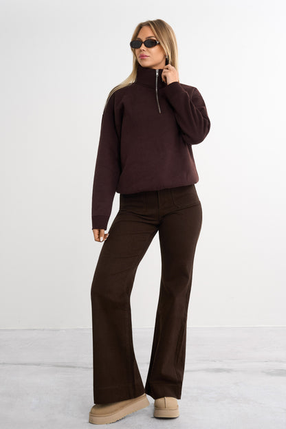 Retro utsvingt jeans