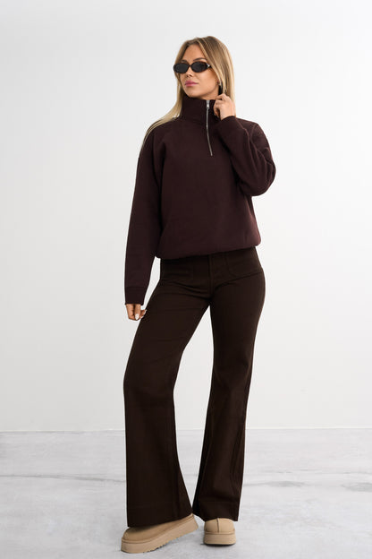 Retro utsvingt jeans