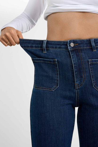 Retro utsvingt jeans