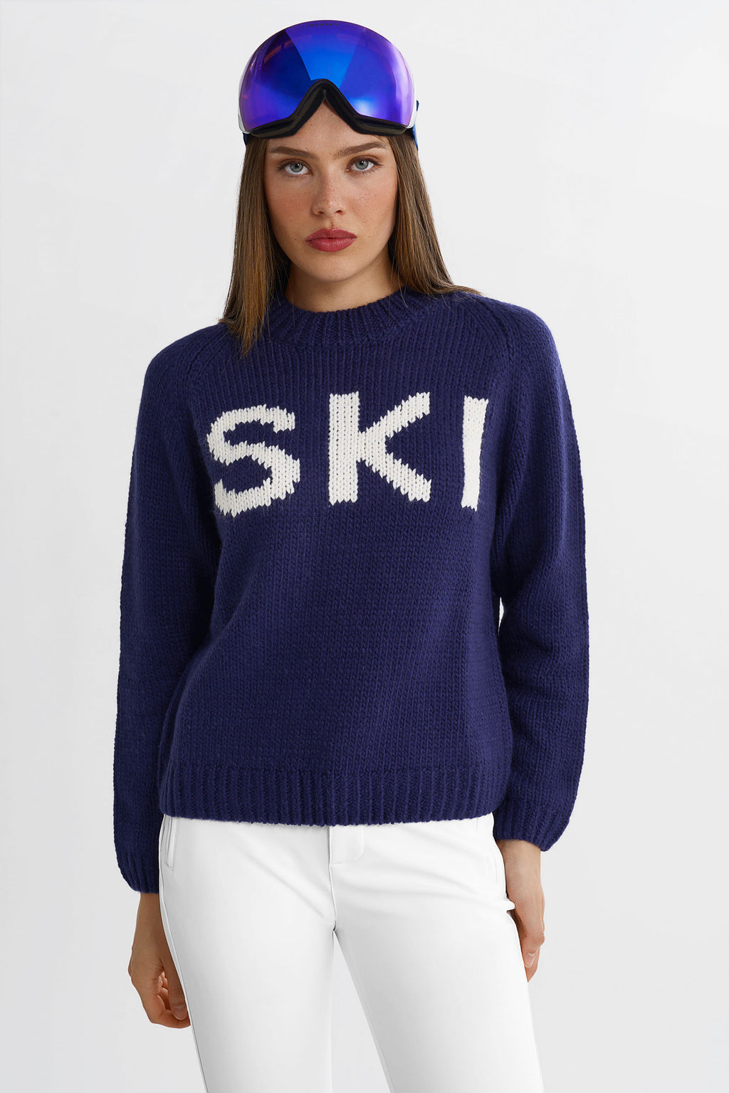 SKI Chunky strikkegenser