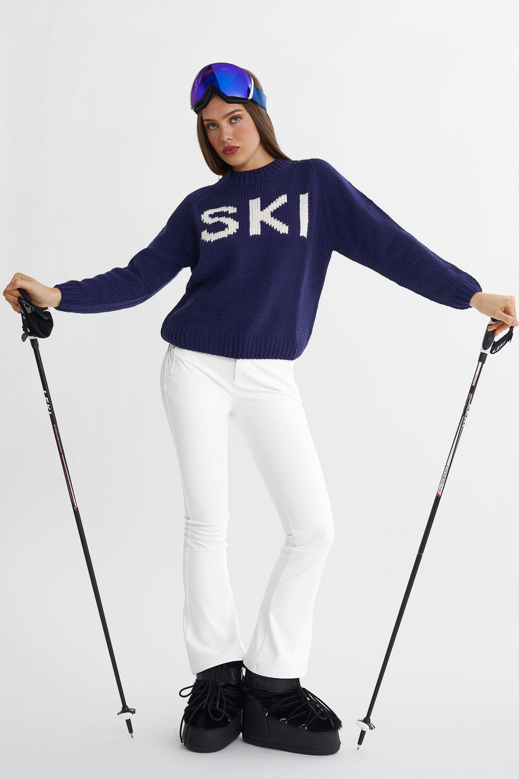SKI Chunky strikkegenser