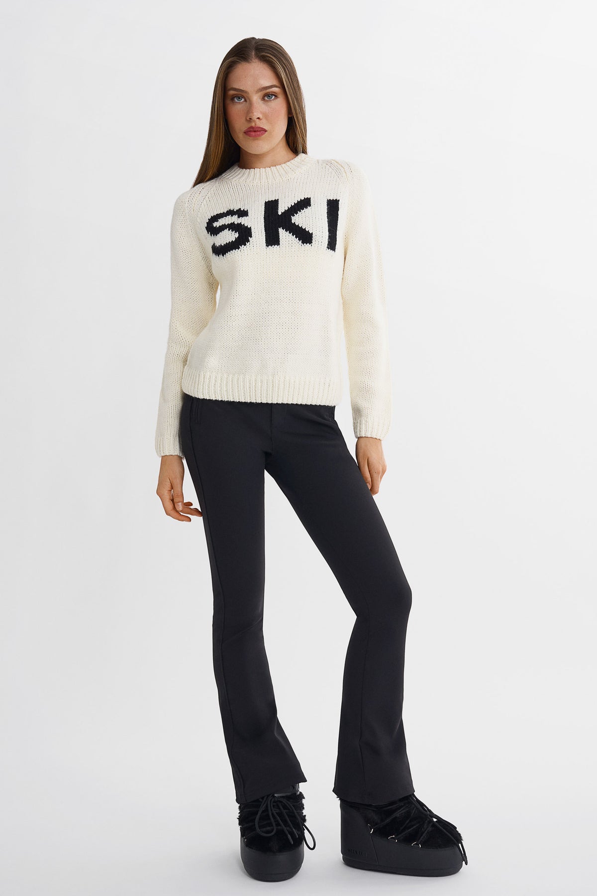 SKI Chunky strikkegenser