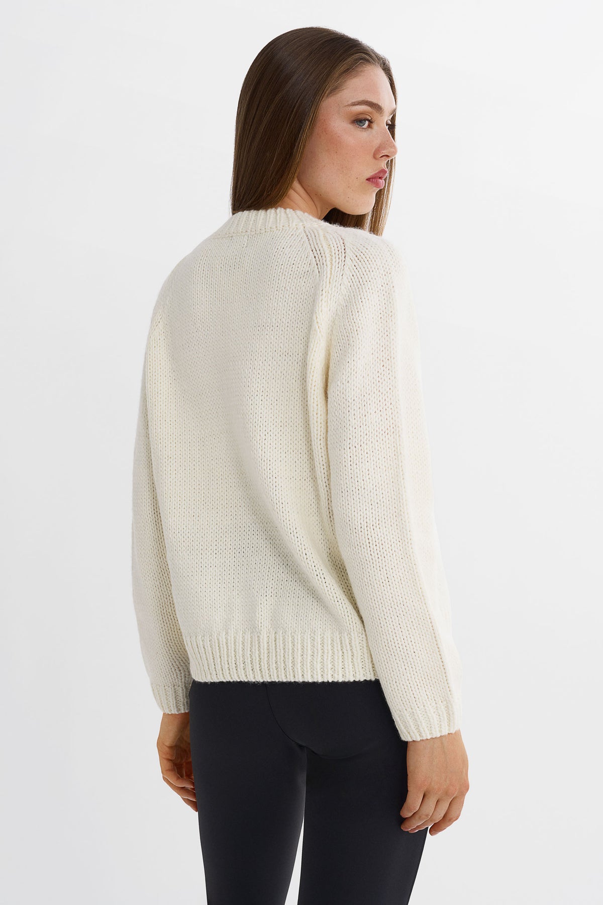 SKI Chunky strikkegenser
