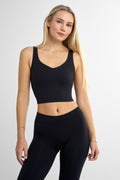 Softy Crop Top - for dame - Famme - Sports Bra